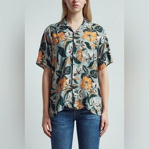 R13 Hawaiian shirt. Size Large